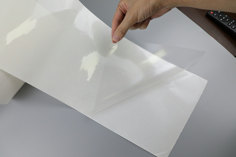 透明可降解纖維不干膠 透明可降解纖維不干膠